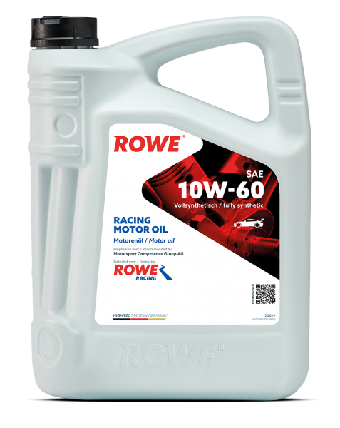 HIGHTEC RACING MOTOR OIL SAE 10W-60_Rowe_Artikelbild DieHalle3.0_DerShop3.0_5L HIGHTEC RACING MOTOR OIL SAE 10W-60_Rowe_Artikelbild DieHalle3.0_DerShop3.0_5L